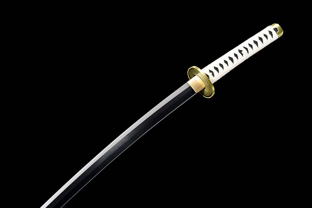 Épée de samouraï katana japonais faite à la main Roronoa Zoro d'une seule pièce