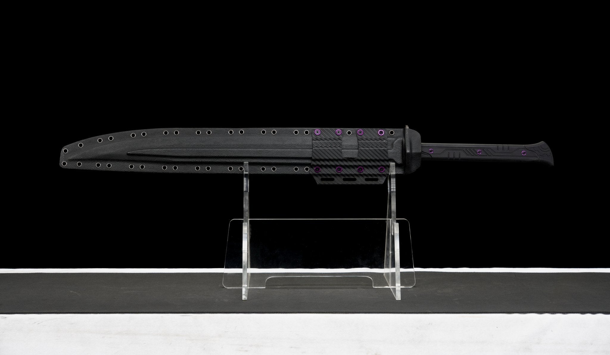 Midnight Tactical Gladius — DLC Elite – 80CrV2 Steel Tactical Sword – detail 2