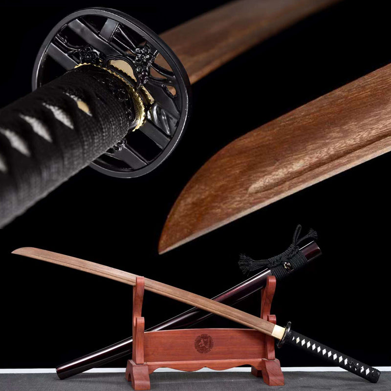 Katana en bois d’épée d’entraînement fait à la main