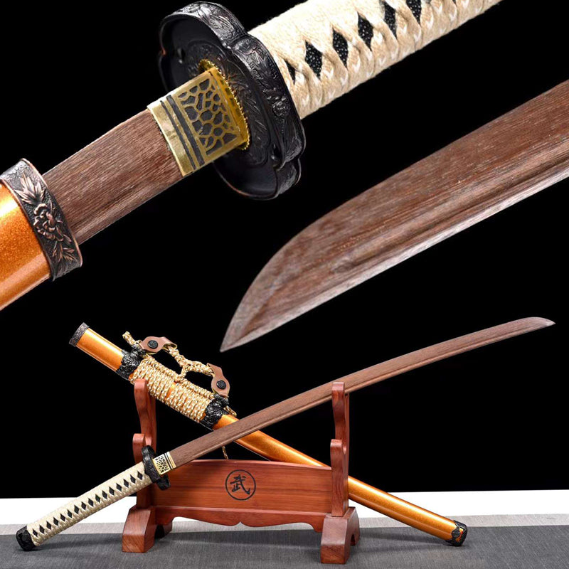 Katana en bois d’épée d’entraînement fait à la main