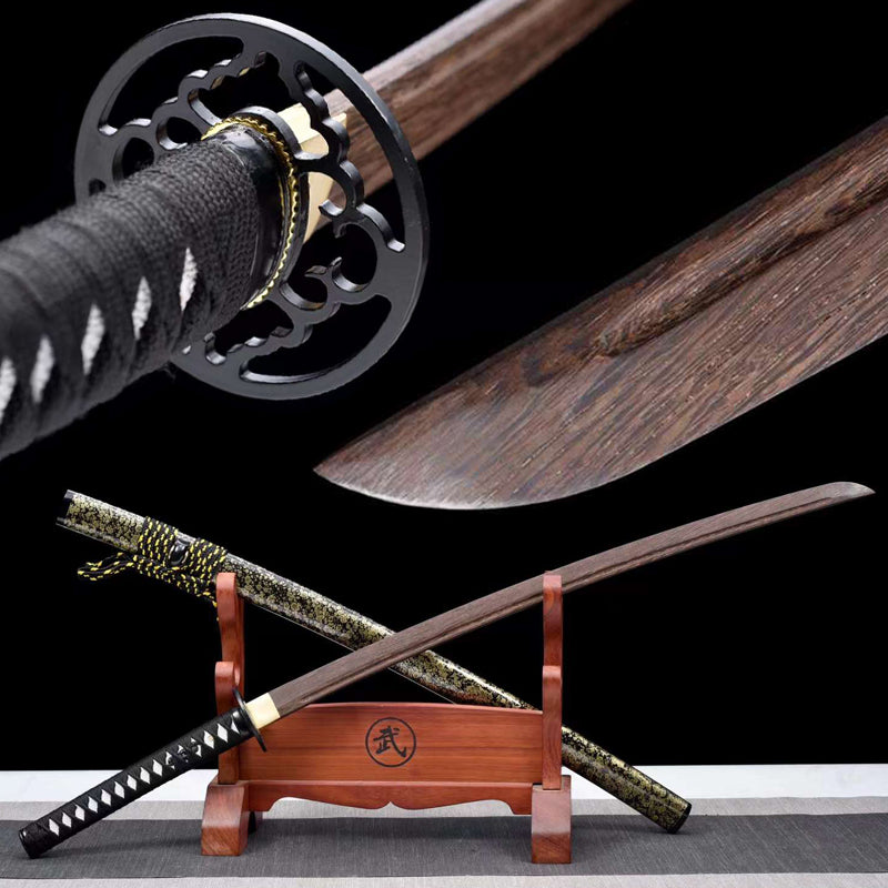 Katana en bois d’épée d’entraînement fait à la main