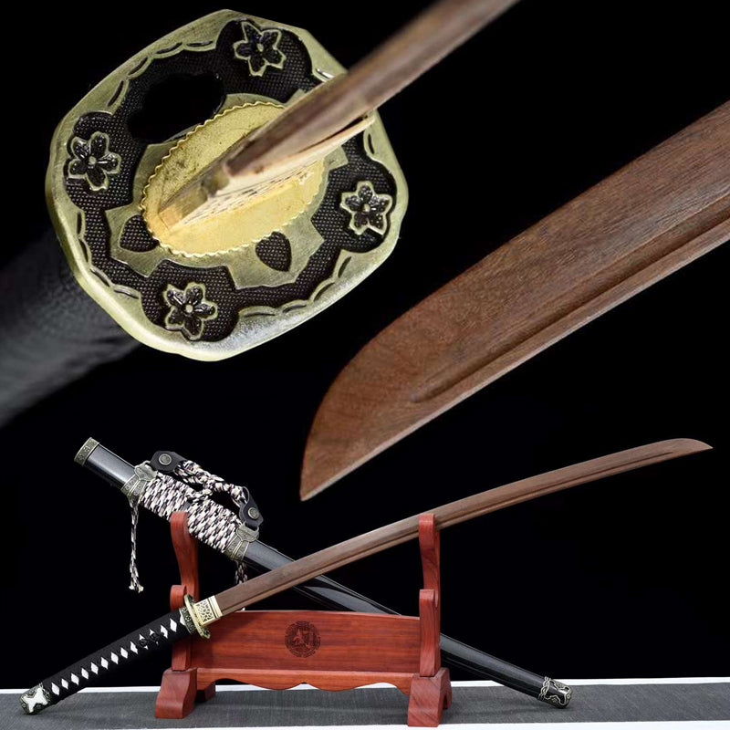 Katana en bois d’épée d’entraînement fait à la main