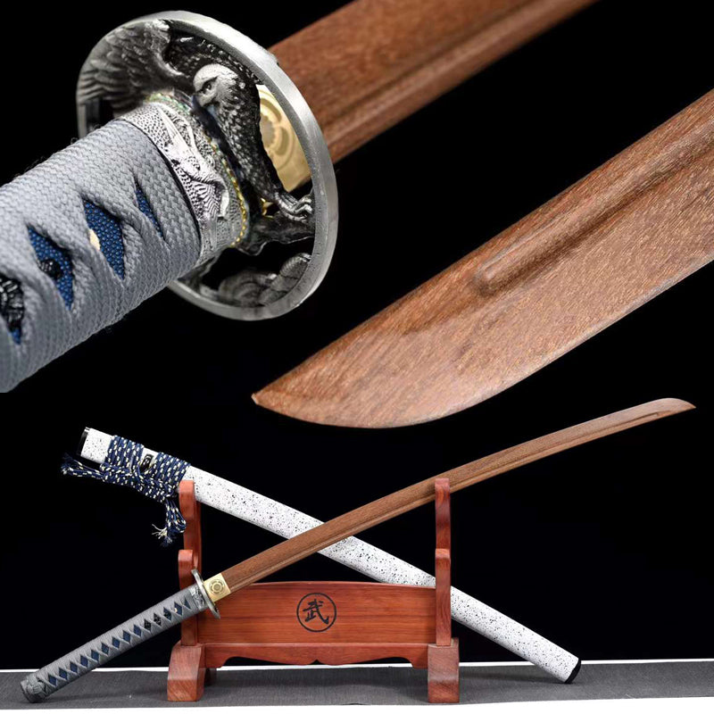 Katana en bois d’épée d’entraînement fait à la main