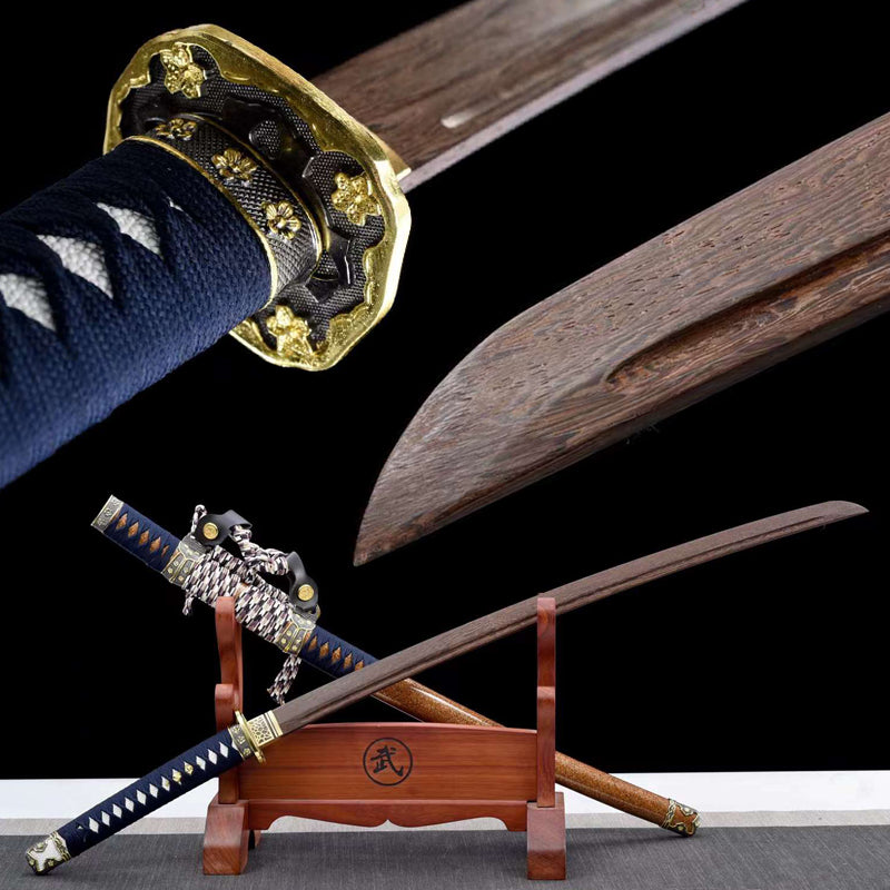 Katana en bois d’épée d’entraînement fait à la main