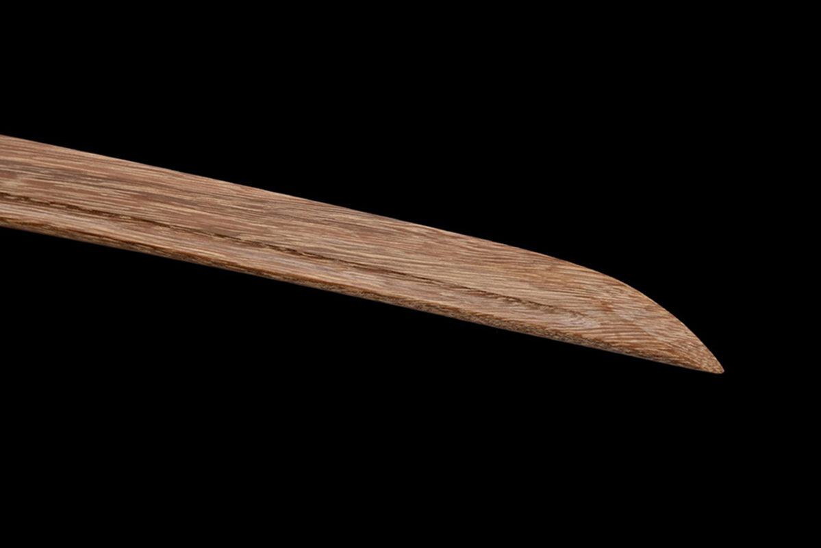 Épées japonaises faites à la main, pratique du samouraï Katana, épée en bois, fourreau blanc