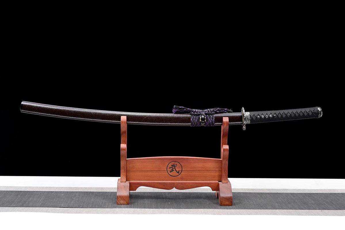 Épées japonaises faites à la main, pratique du samouraï Katana, épée en bois, fourreau blanc