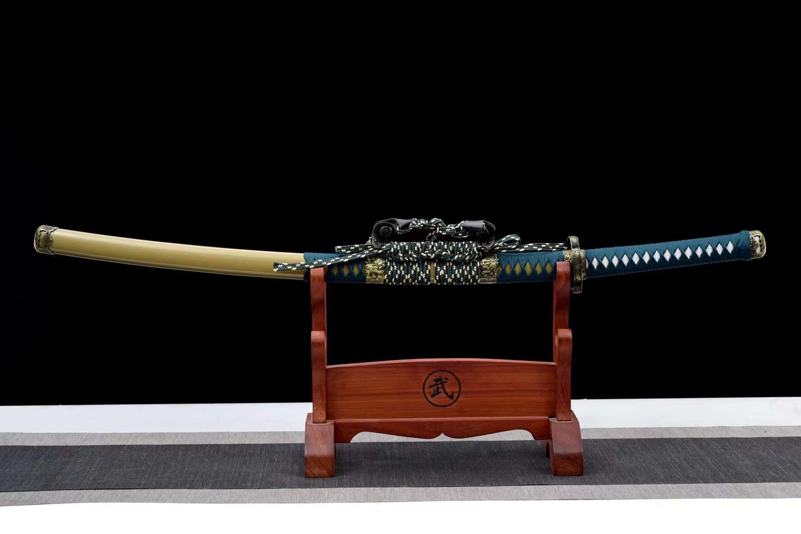 Katana en bois d’épée d’entraînement fait à la main