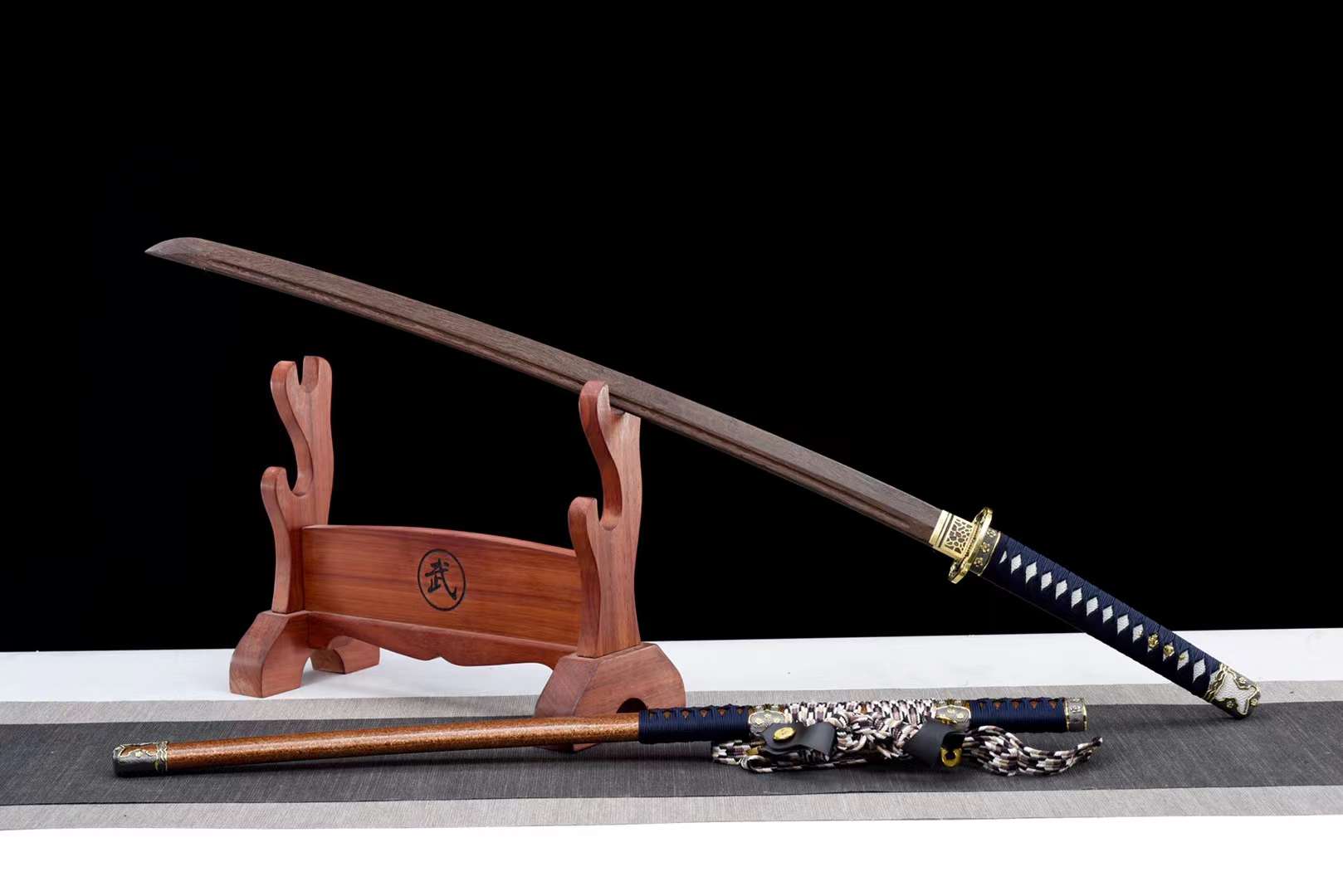 Katana en bois d’épée d’entraînement fait à la main