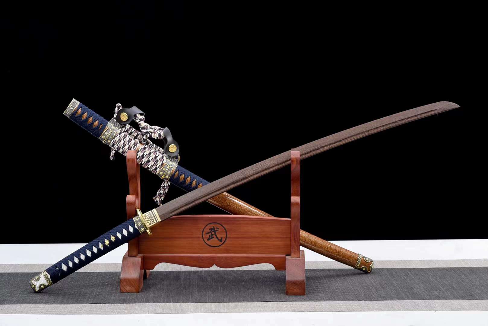 Katana en bois d’épée d’entraînement fait à la main