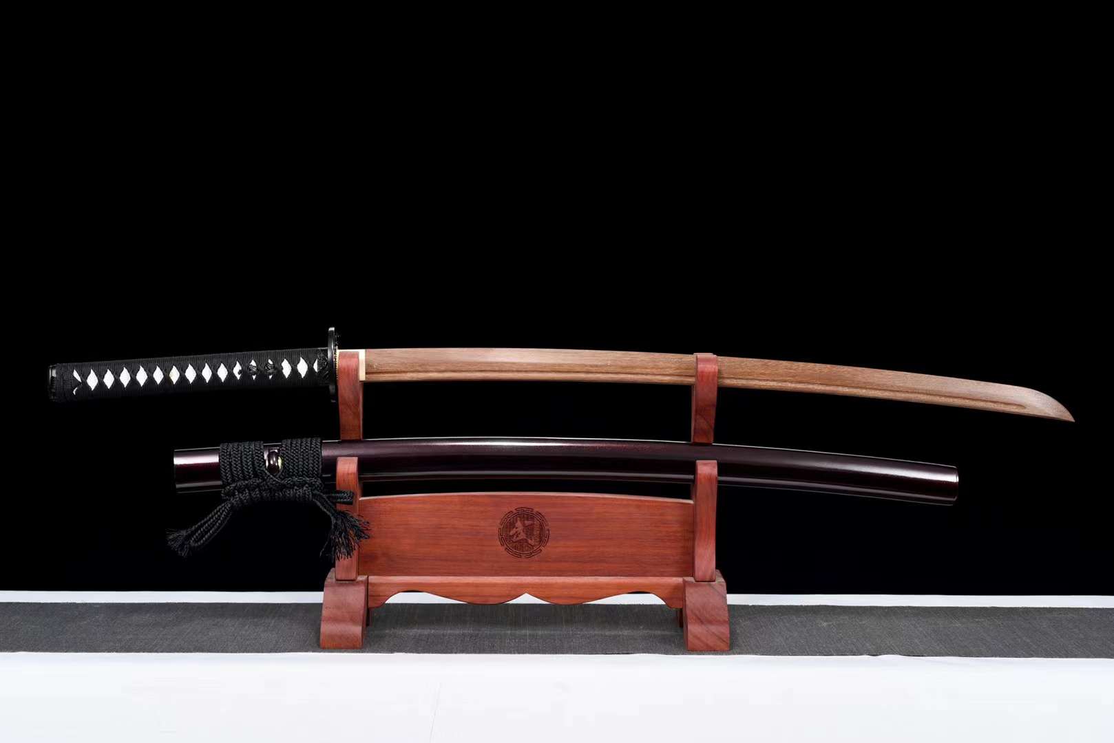 Katana en bois d’épée d’entraînement fait à la main