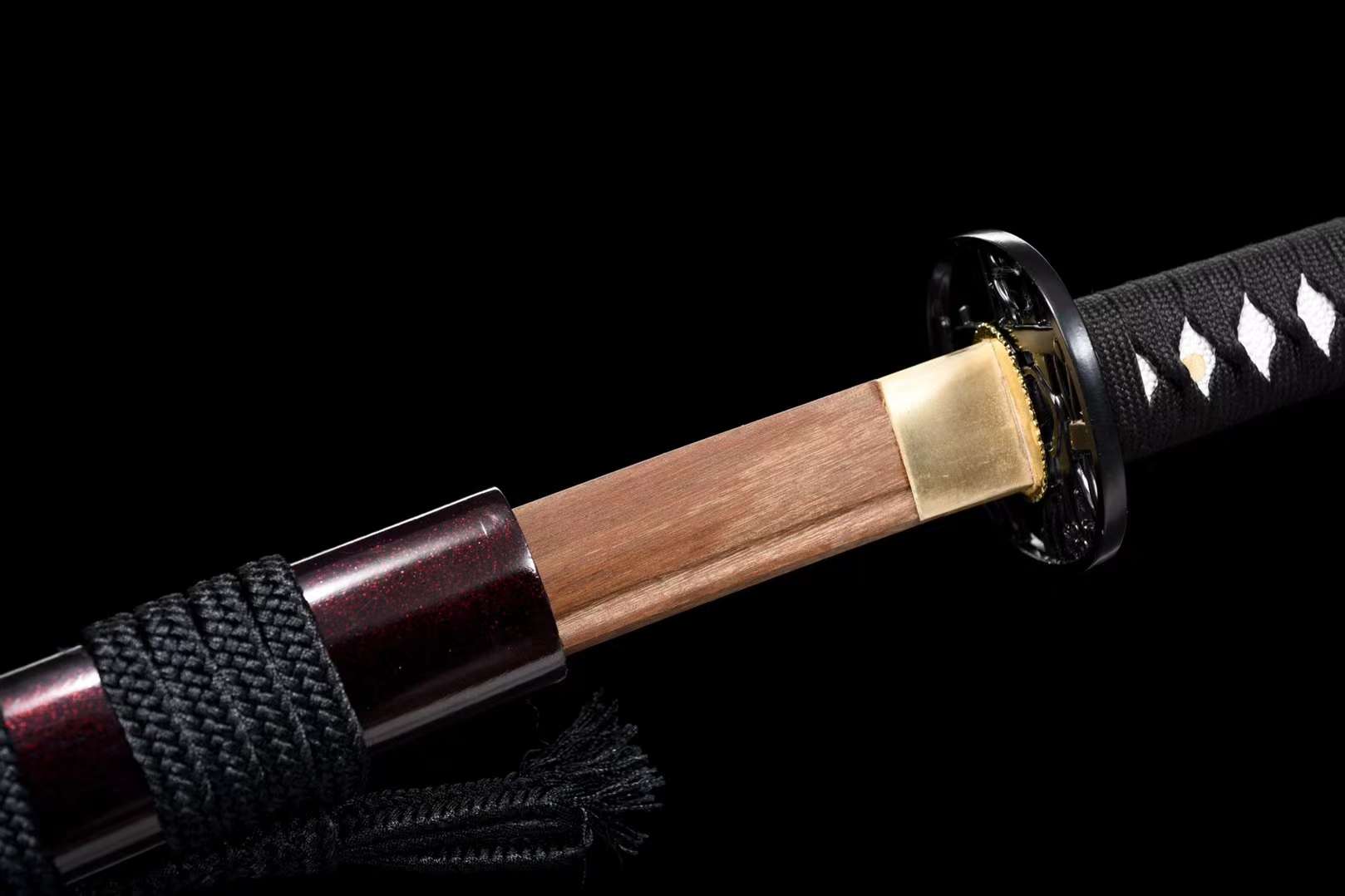 Katana en bois d’épée d’entraînement fait à la main