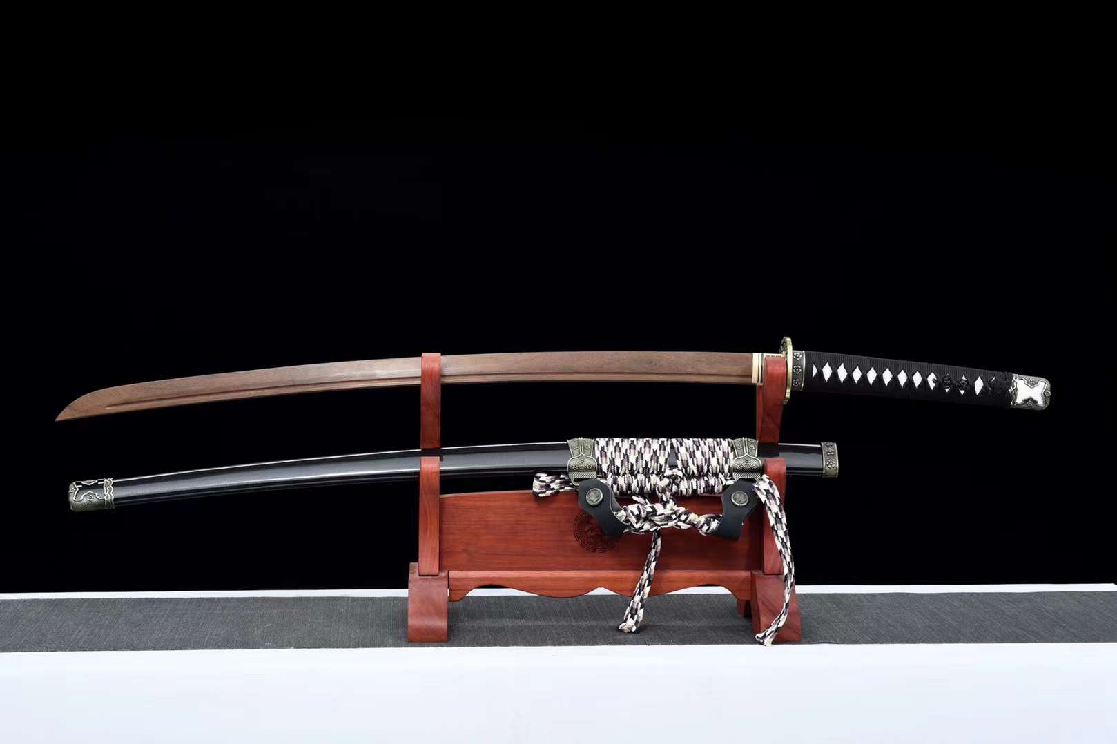 Katana en bois d’épée d’entraînement fait à la main
