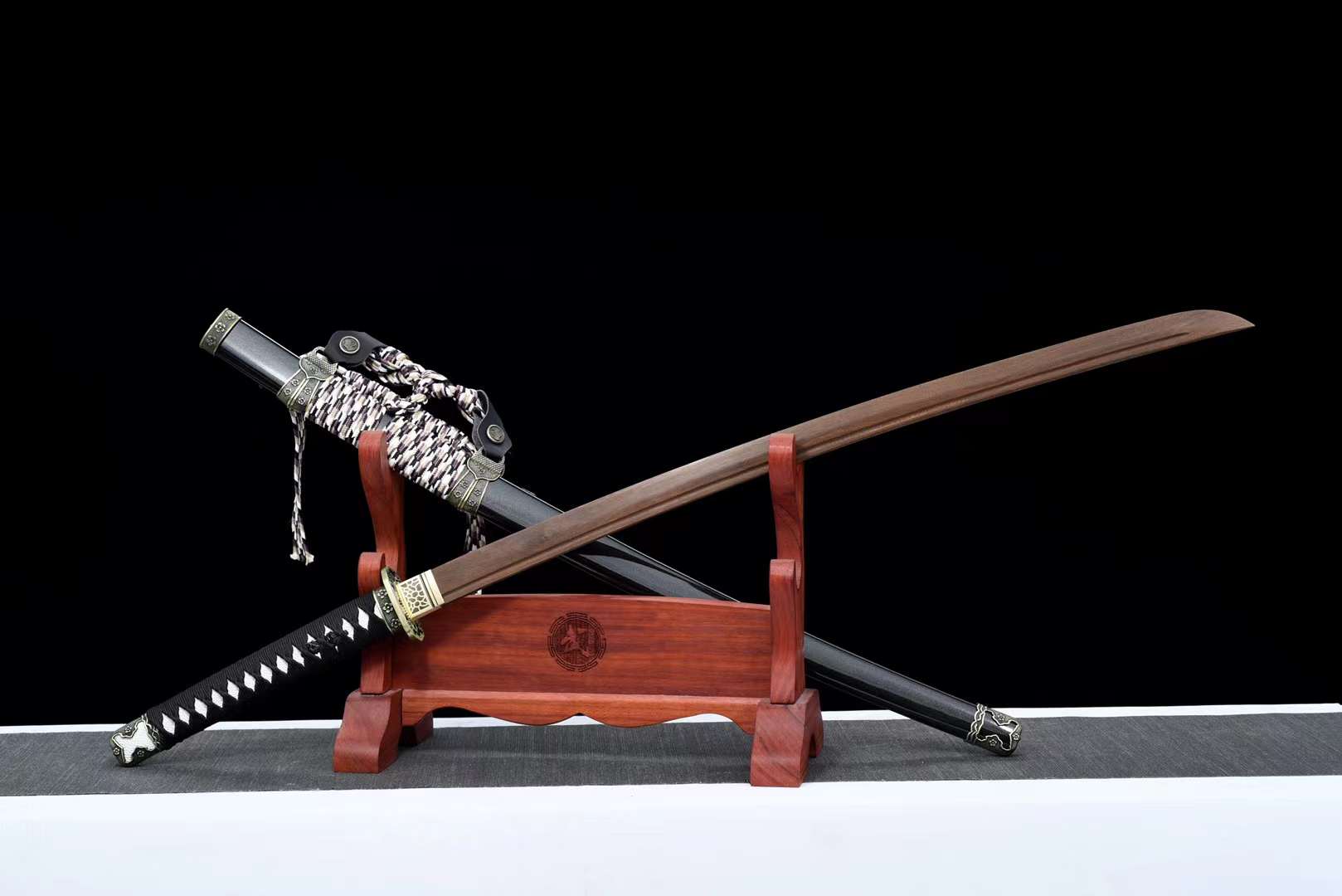 Katana en bois d’épée d’entraînement fait à la main