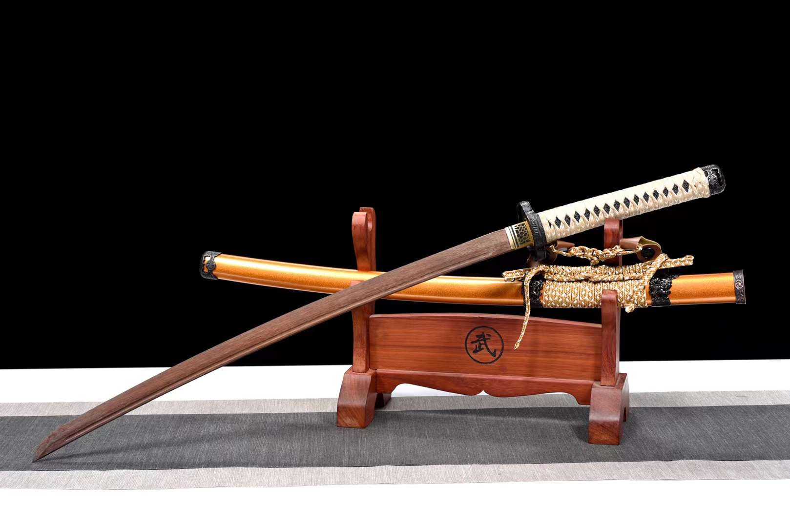 Katana en bois d’épée d’entraînement fait à la main