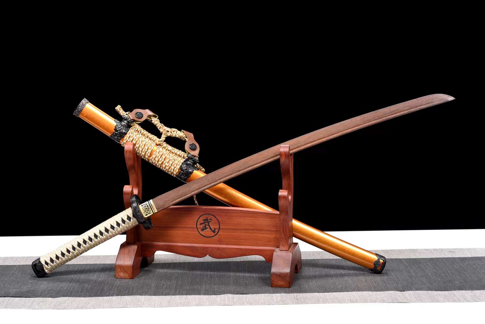 Katana en bois d’épée d’entraînement fait à la main