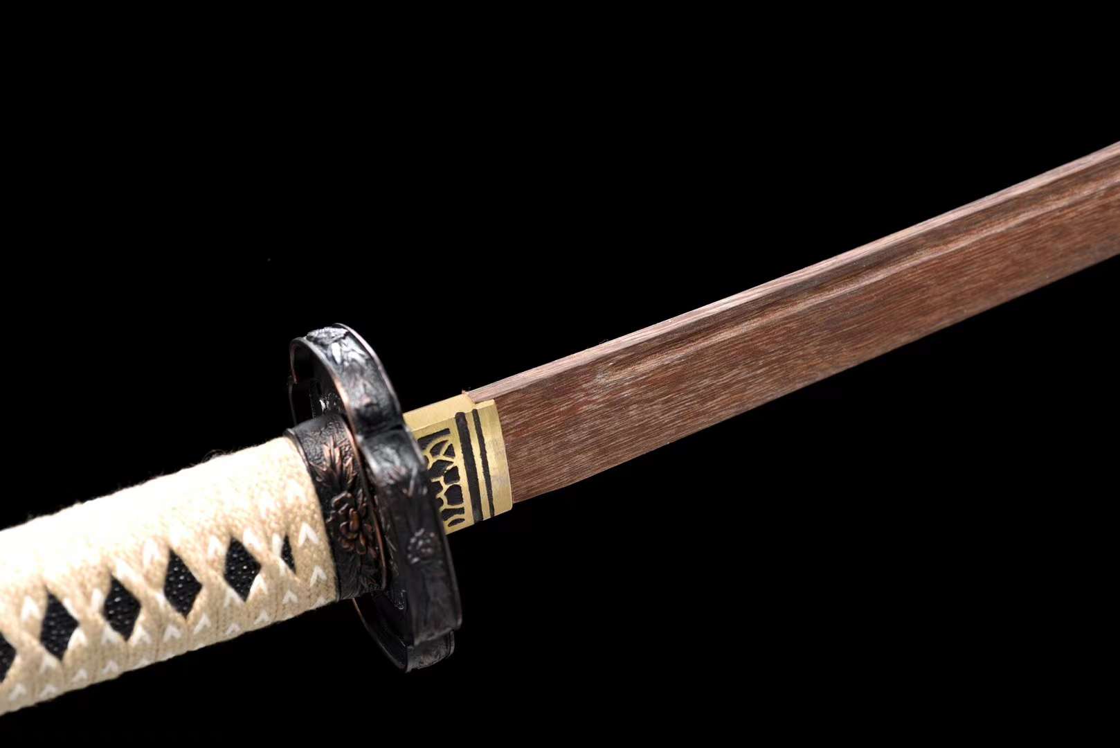 Katana en bois d’épée d’entraînement fait à la main