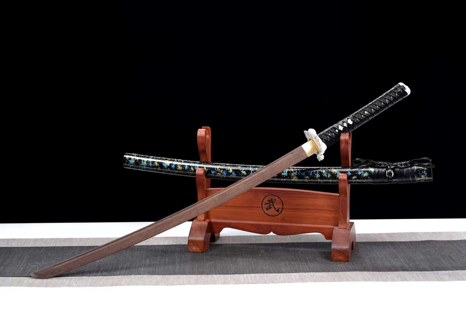 Katana en bois d’épée d’entraînement fait à la main