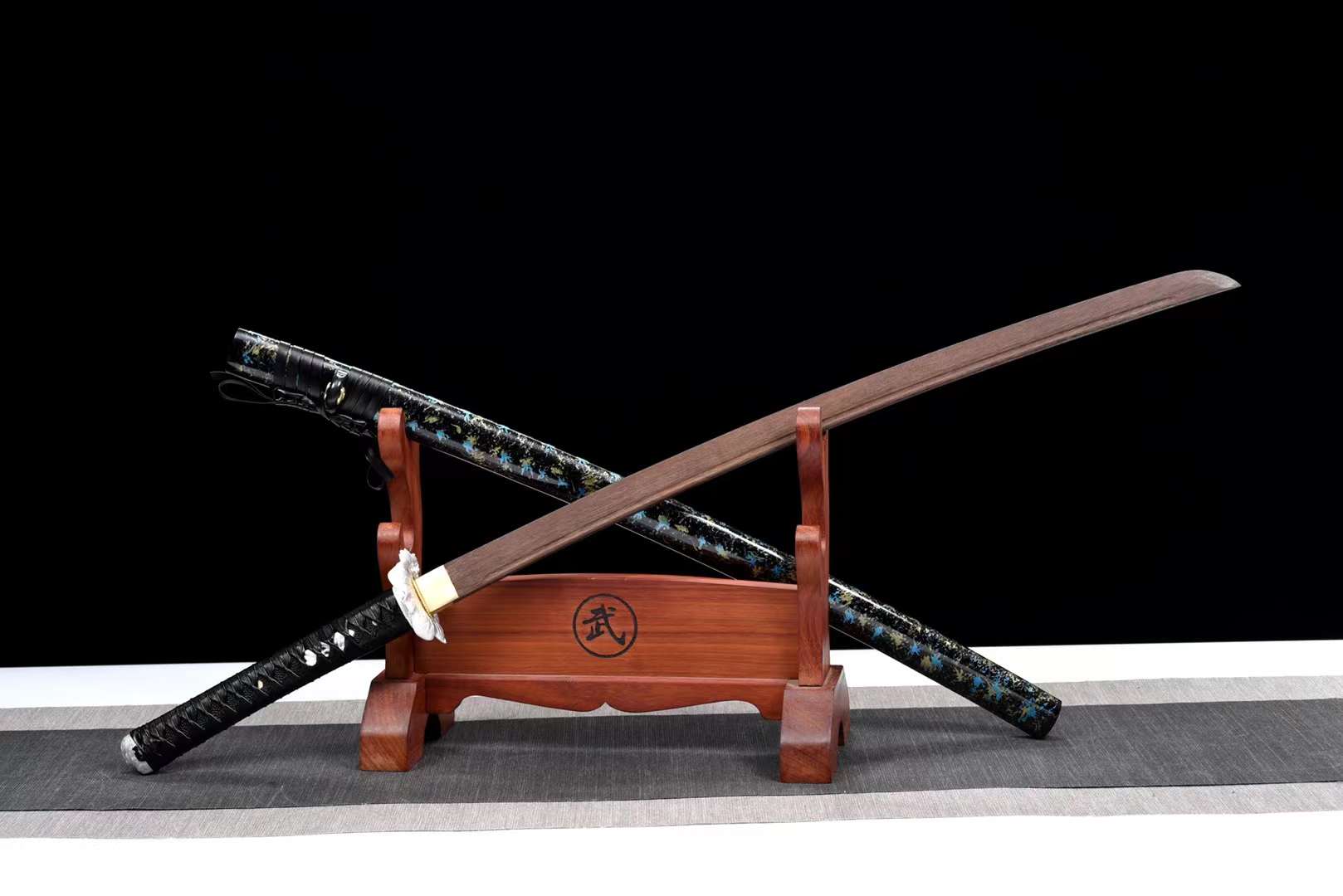 Katana en bois d’épée d’entraînement fait à la main