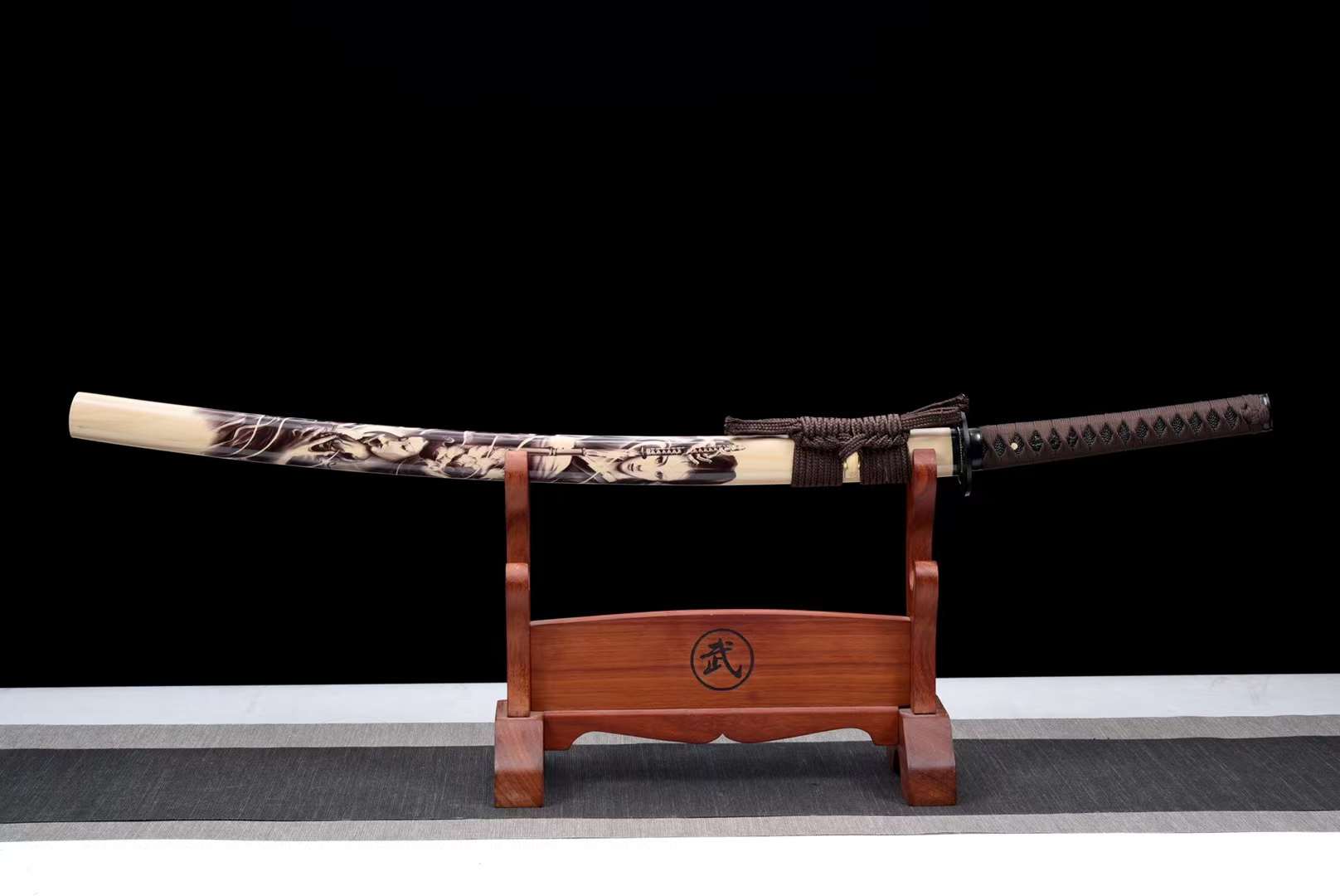 Katana en bois d’épée d’entraînement fait à la main