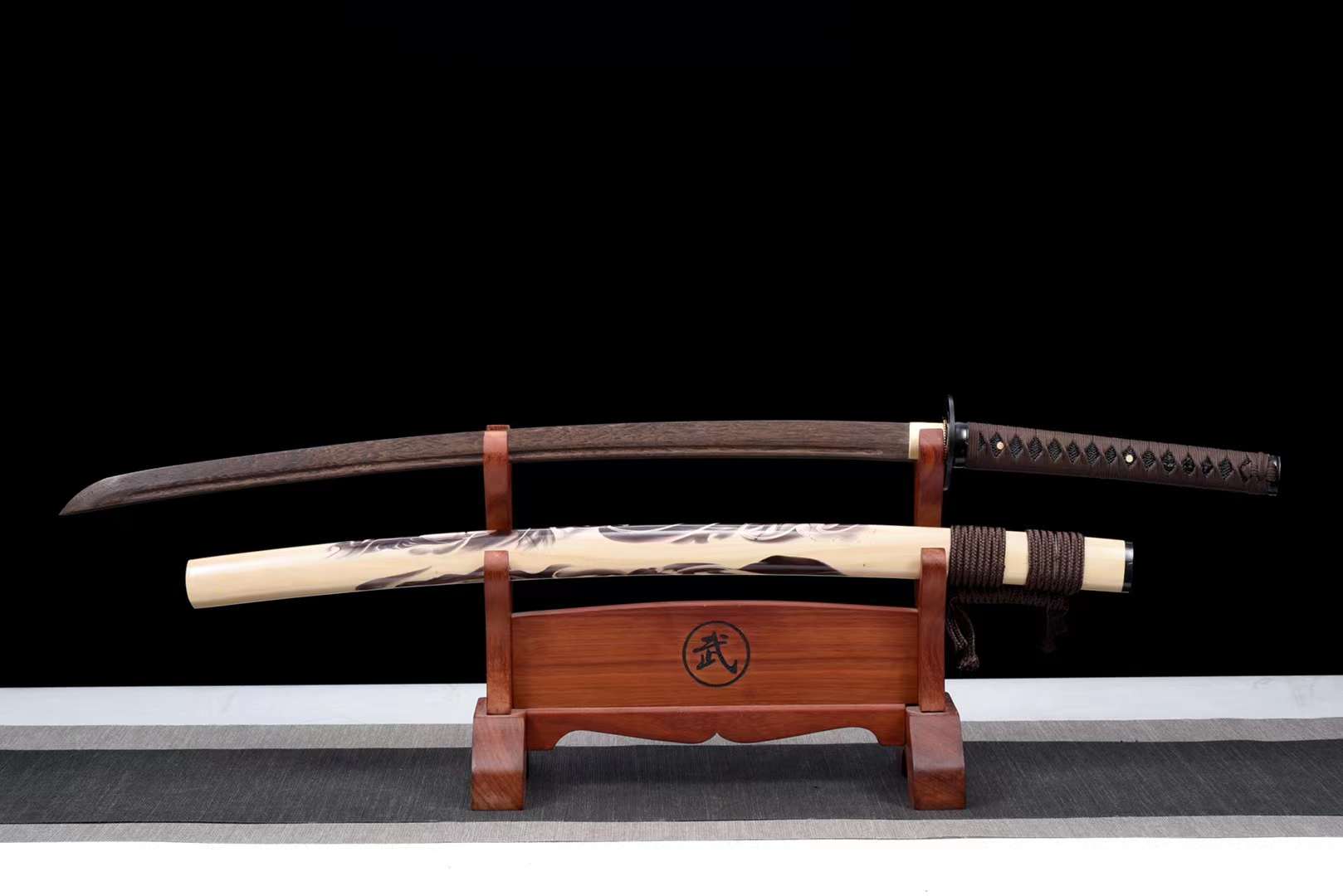 Katana en bois d’épée d’entraînement fait à la main
