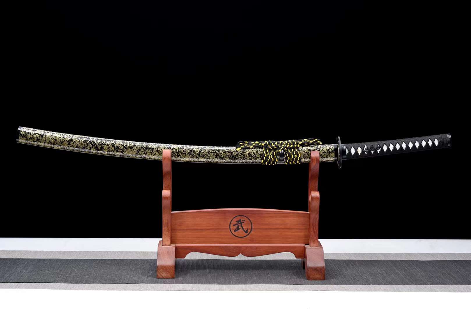 Katana en bois d’épée d’entraînement fait à la main