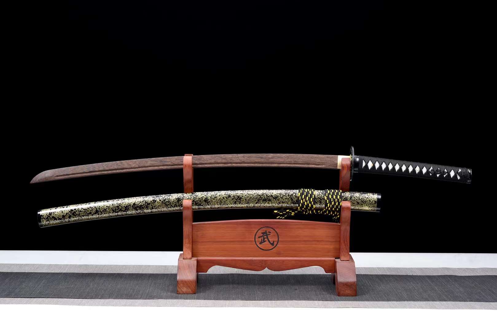 Katana en bois d’épée d’entraînement fait à la main