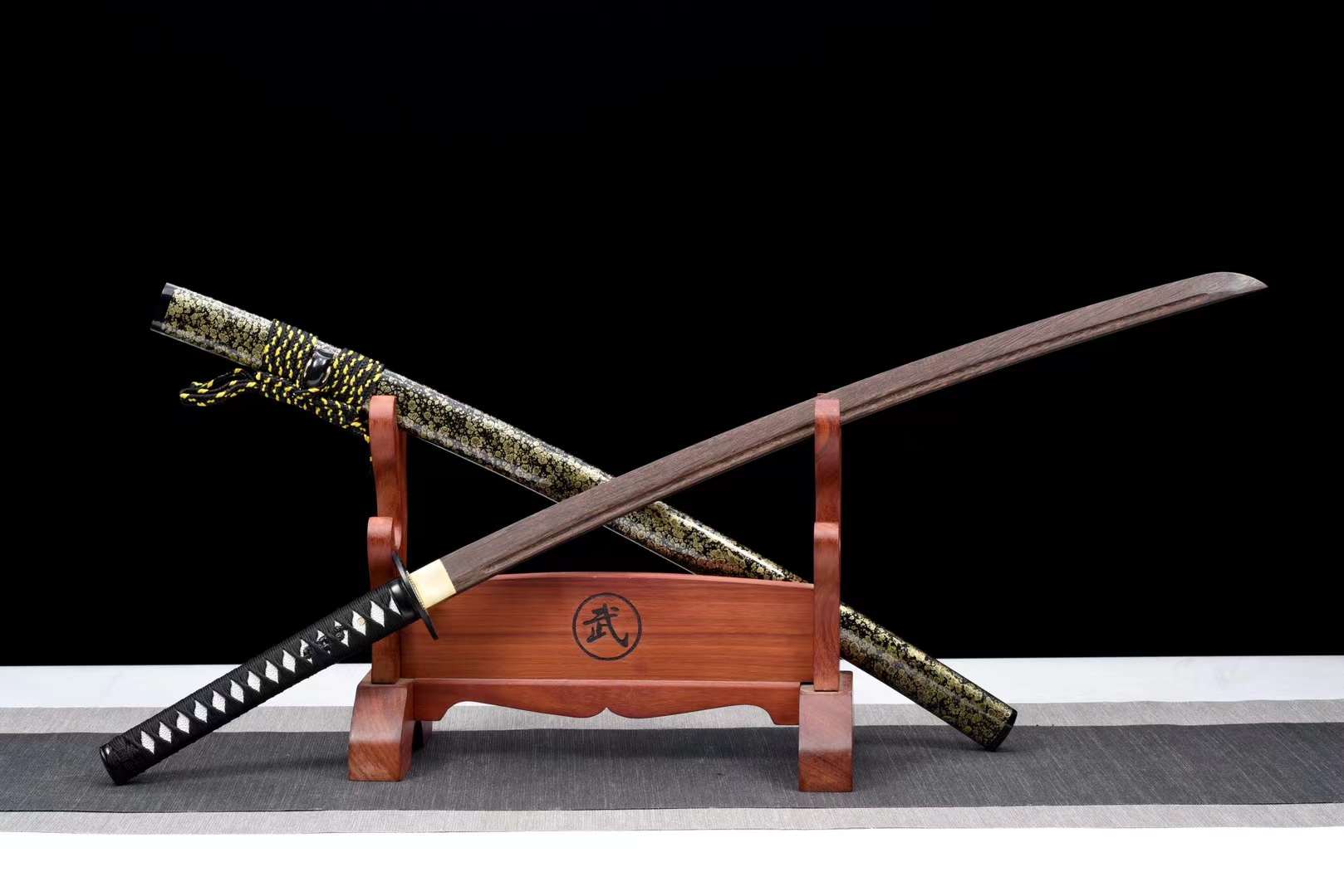 Katana en bois d’épée d’entraînement fait à la main