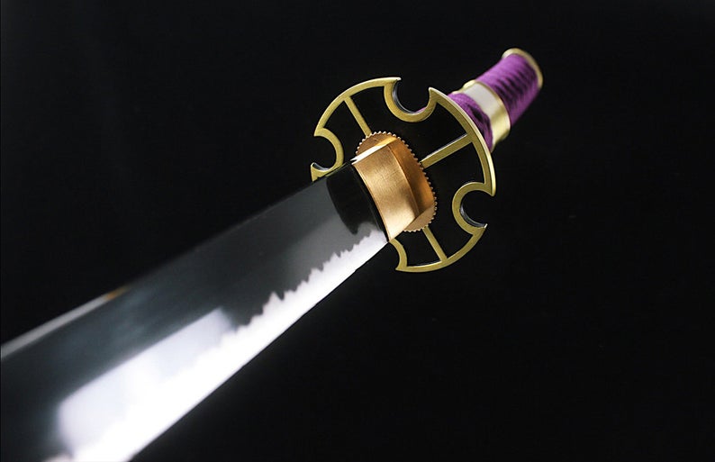 One Piece Handmade Katana Roronoa Zoro Katana Samurai Real Sword