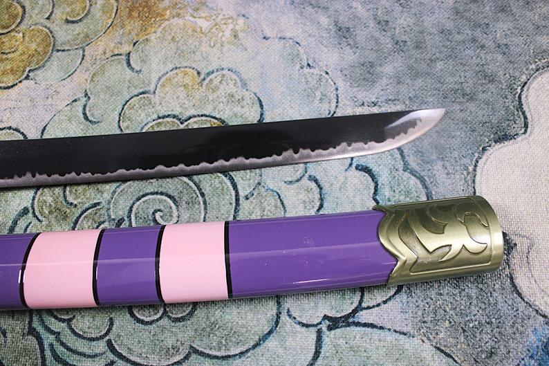 One Piece Handmade Katana Roronoa Zoro Katana Samurai Real Sword