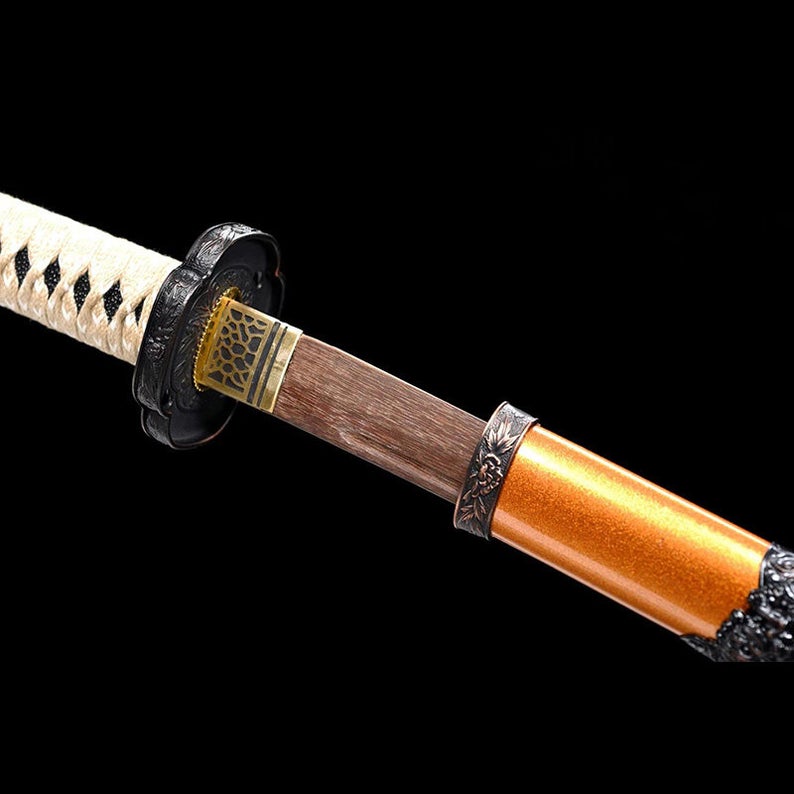 Handmade Japanese Katana Practice Samurai Swords Wooden Tachi Sword