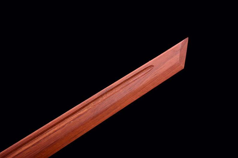Handmade Japanese Wooden katana Samurai Swords High Quality Redwood Blade Training Sword