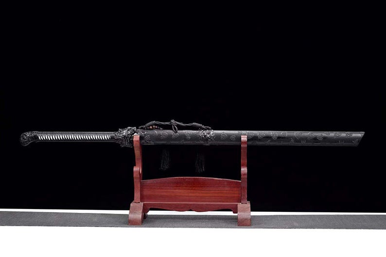 Handmade Chinese Swords Tang Dynasty Swords High Quality Real Sword High manganese steel Dao Full Tang