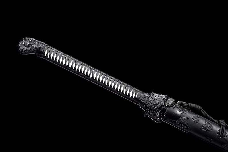 Handmade Chinese Swords Tang Dynasty Swords High Quality Real Sword High manganese steel Dao Full Tang