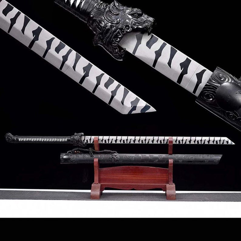 Handmade Chinese Swords Tang Dynasty Swords High Quality Real Sword High manganese steel Dao Full Tang