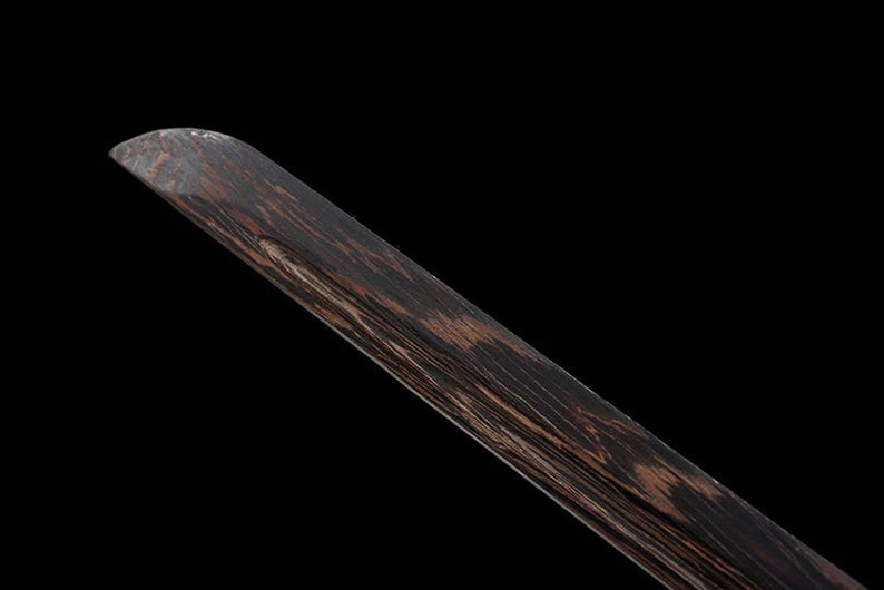 Épées de samouraï katana en bois japonais faites à la main épée d'entraînement de lame en palissandre Ninjato de haute qualité