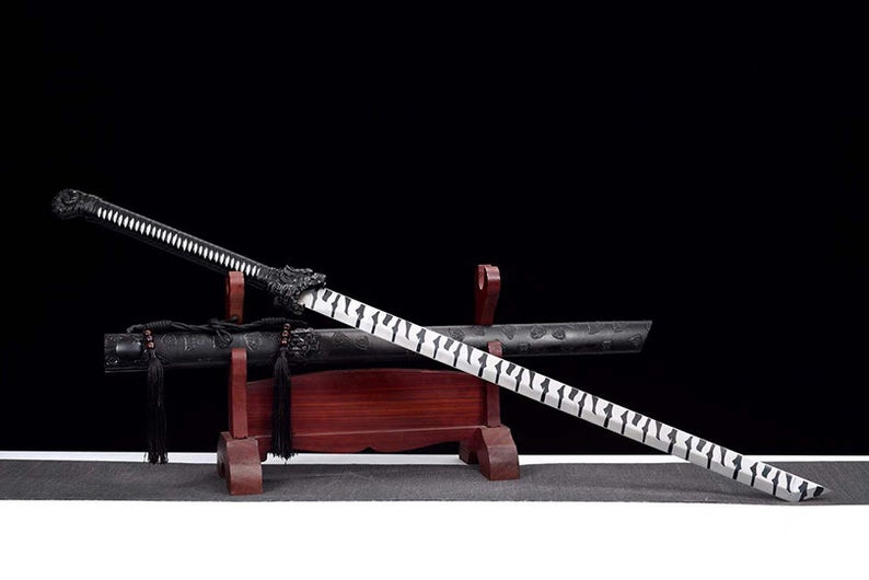 Handmade Chinese Swords Tang Dynasty Swords High Quality Real Sword High manganese steel Dao Full Tang