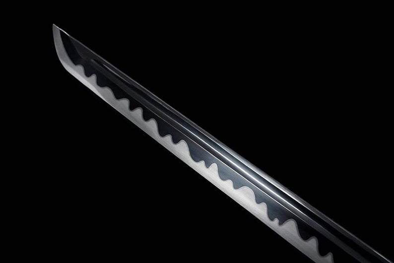 Handmade Japanese Ninjato Ninja katana Samurai Swords High Quality Sword Full Tang Blue scabbard