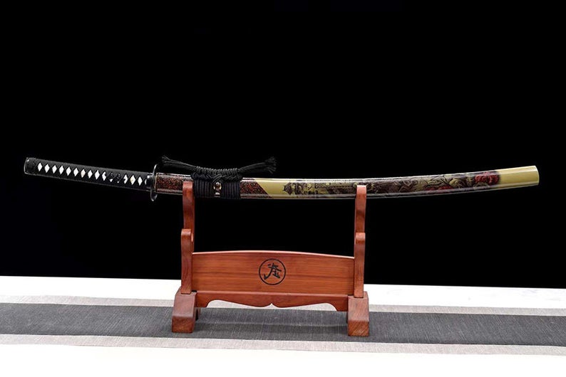 Handmade Japanese Wooden katana Samurai Swords High Quality Redwood Blade Training Sword