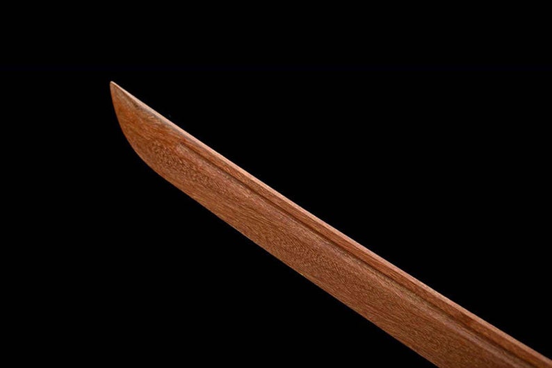 Épées de samouraï katana en bois japonais faites à la main Tachi épée d'entraînement de lame en palissandre de haute qualité