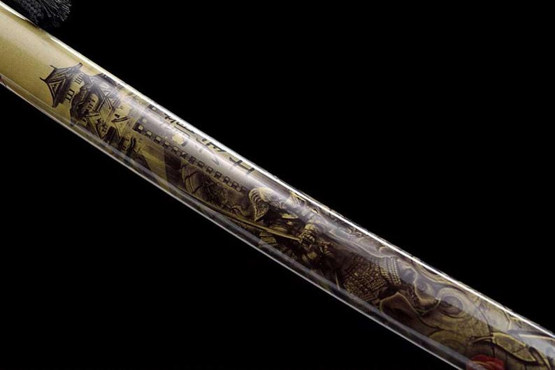 Handmade Japanese Wooden katana Samurai Swords High Quality Redwood Blade Training Sword