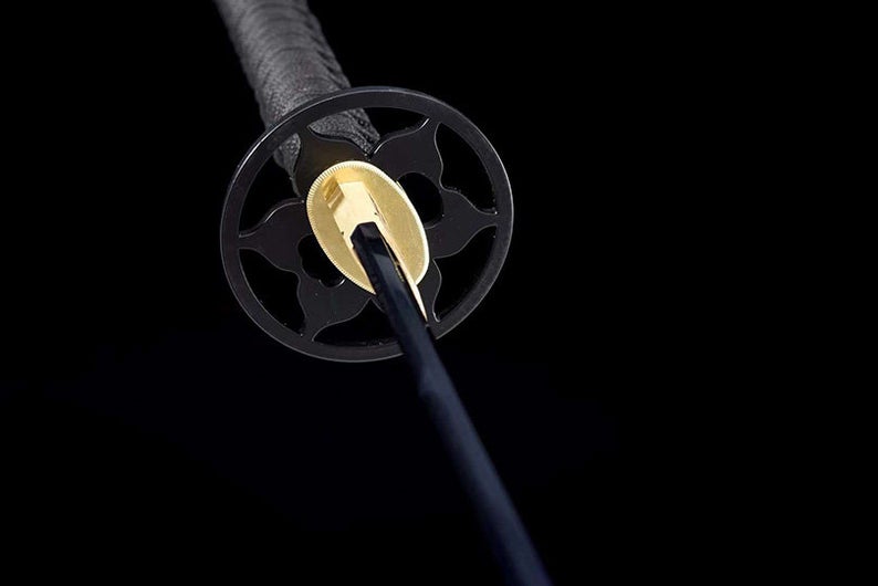 Handmade Japanese Ninjato Ninja katana Samurai Swords High Quality Sword Full Tang Blue Blade