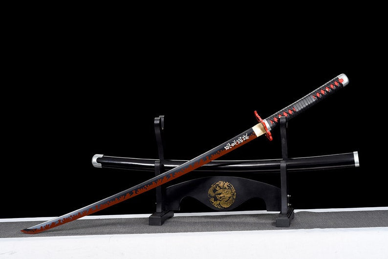 鬼滅の刃 Demon Slayer Tanjirou Katana 炭治郎 1060 Steel