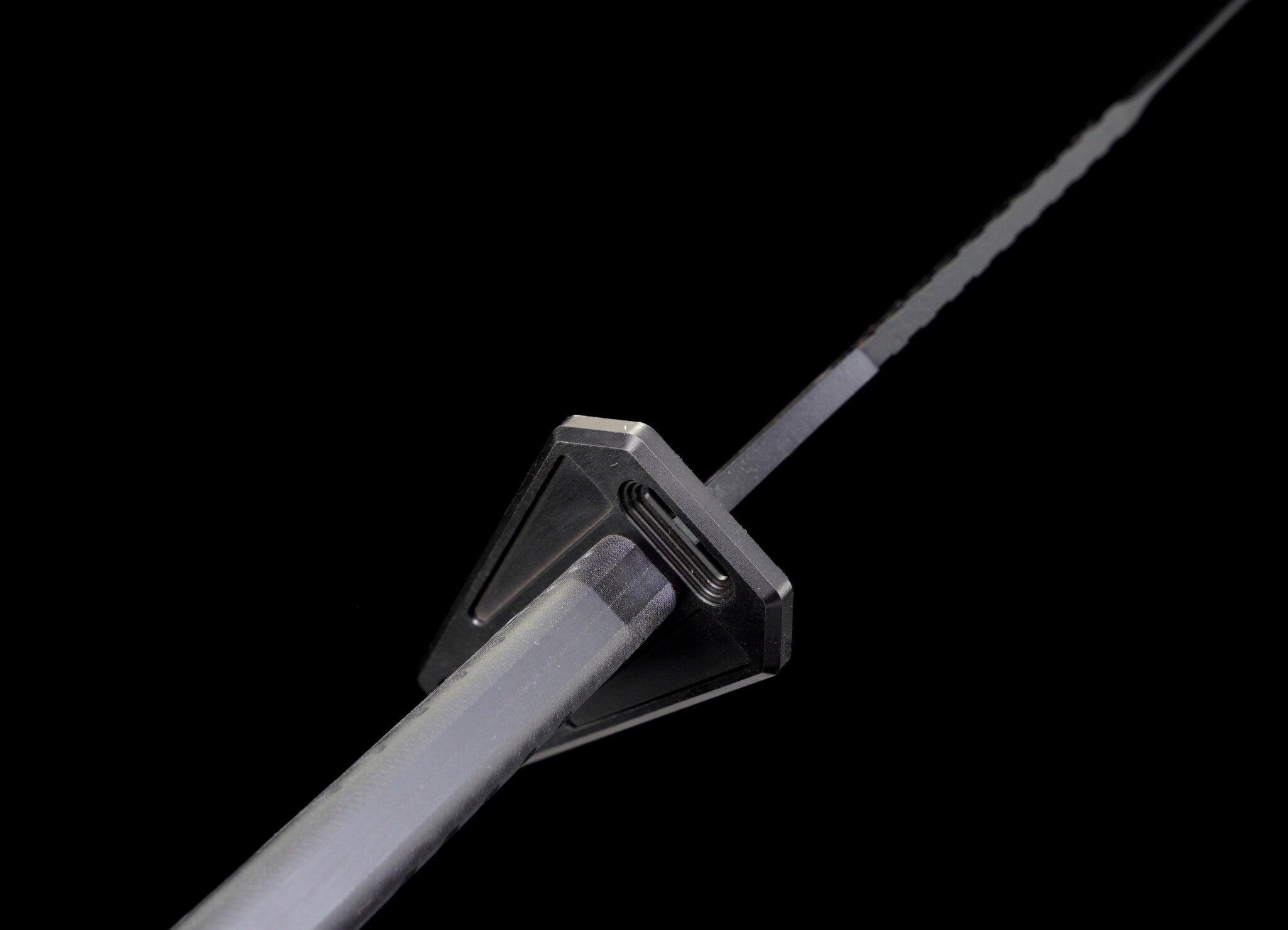 Black Leviathan 80CrV2 High Carbon Steel Tactical Sword – detail 7