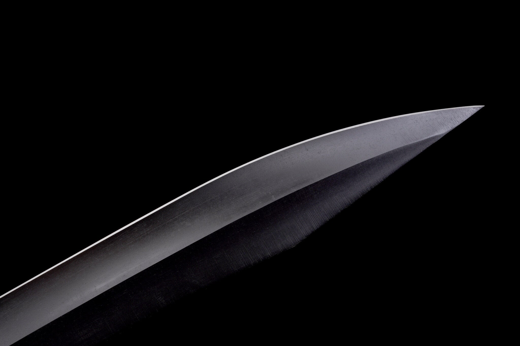 Black Leviathan 80CrV2 High Carbon Steel Tactical Sword – detail 5