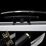 Tokitou Muichirou Handmade Katana Samurai swords Demon Slayer Real Anime Sword Full Tang Sharpened 时透无一郎
