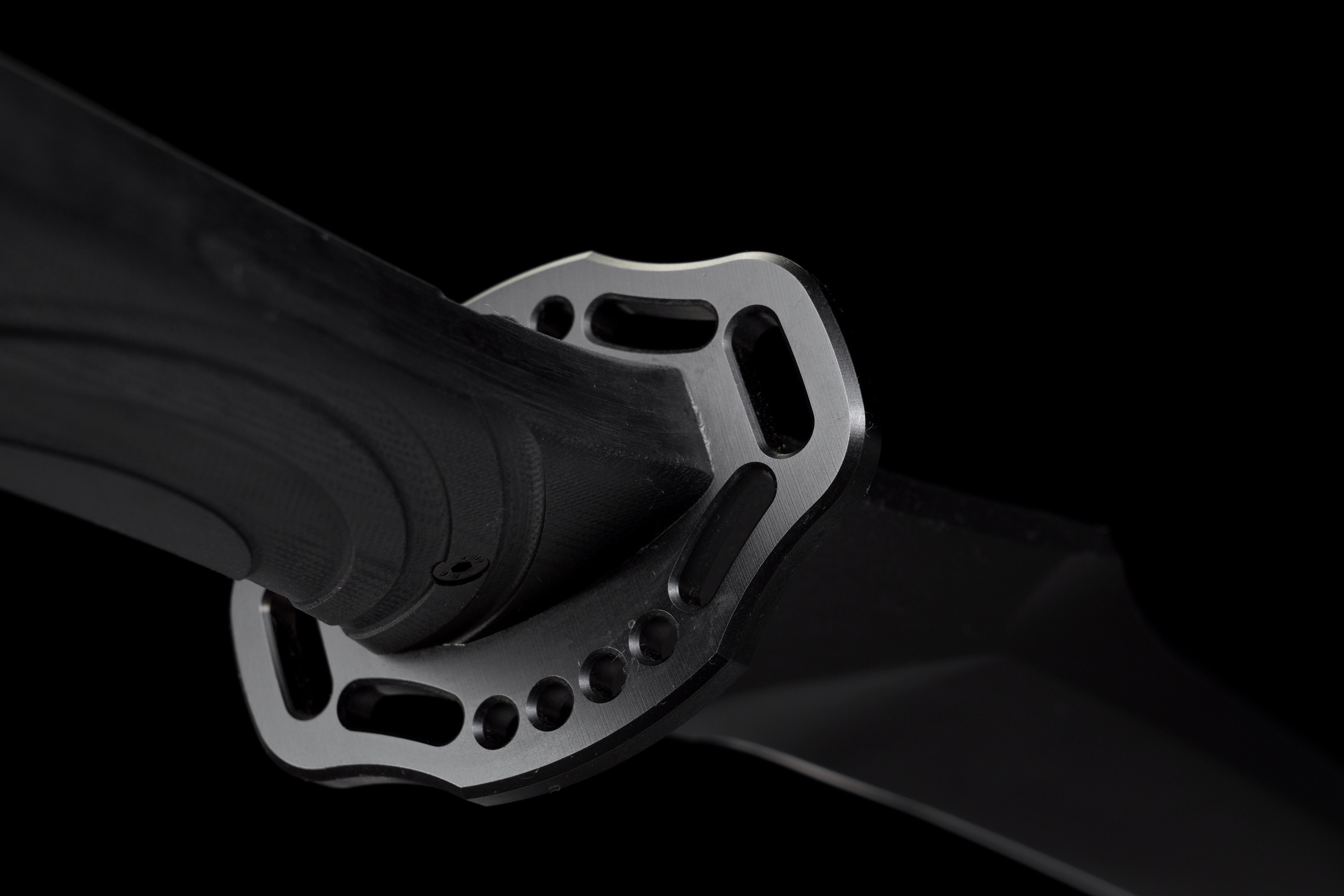 Obsidian Cleaver 9SiCr Steel - Ultra Sharp Tactical Sword – detail 5