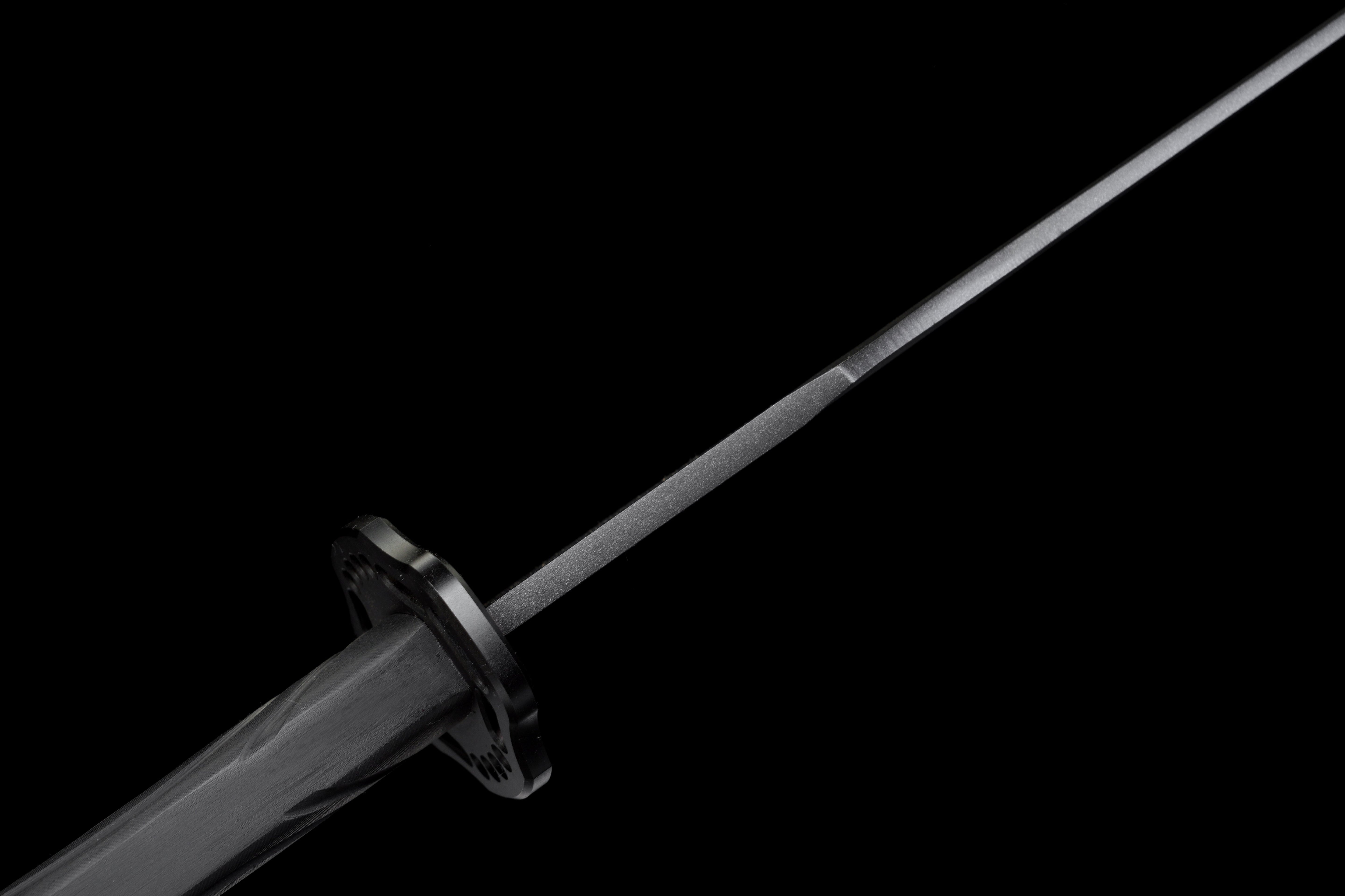 Obsidian Cleaver 9SiCr Steel - Ultra Sharp Tactical Sword – detail 8