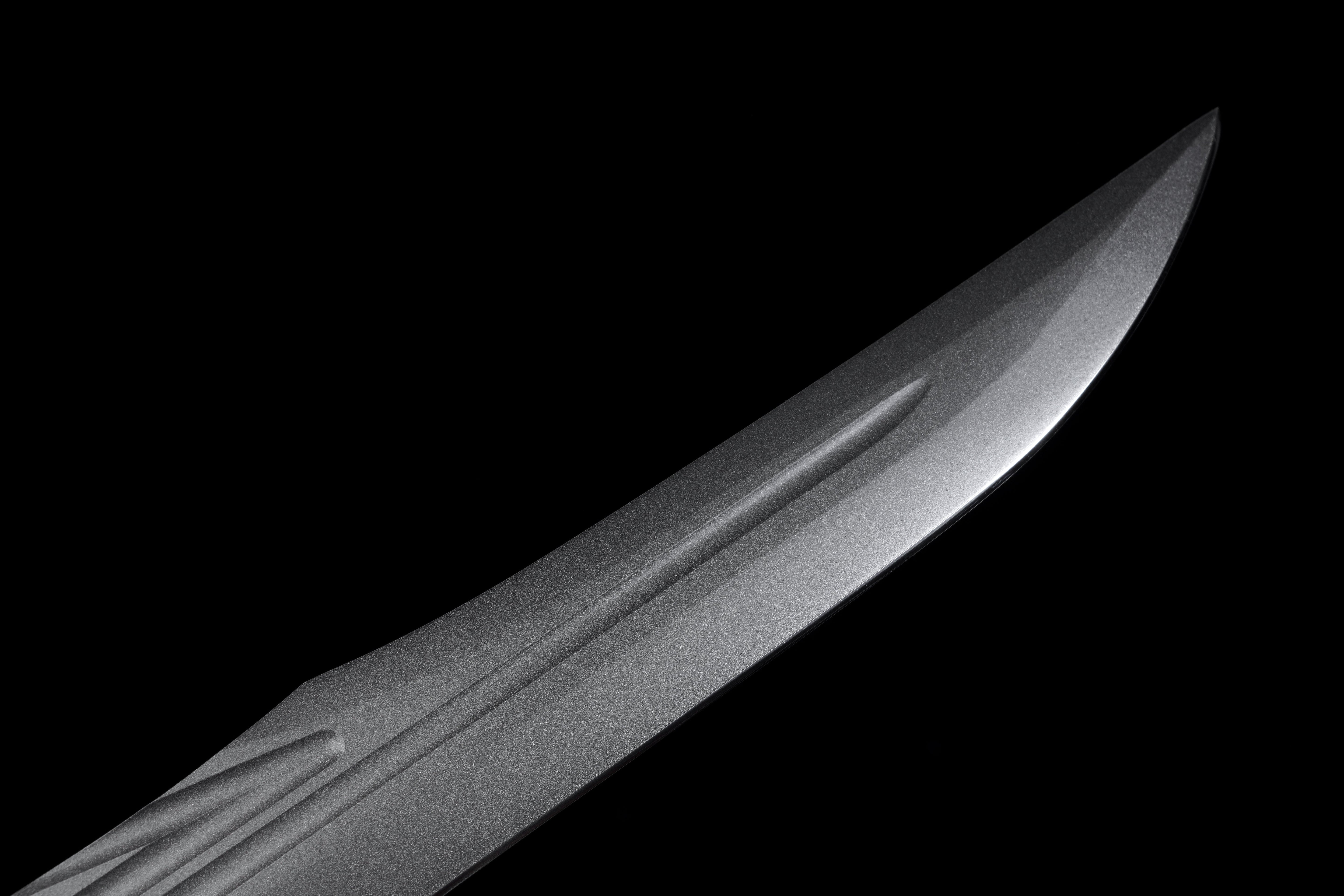 Titanium Ronin Tactical Katana – 60Si2CrVA Spring Steel - Ultra Shar – detail 8