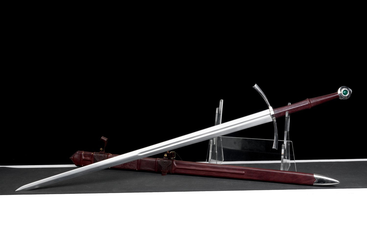 Templar Medieval Longsword – 65 Manganese Steel – 50.4 in – detail 3