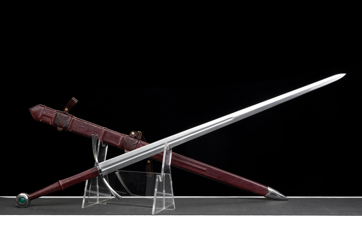 Templar Medieval Longsword – 65 Manganese Steel – 50.4 in – detail 4